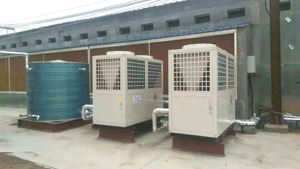 欧亚国际app空气能热泵五莲县吉象山现代农业公司供暖项目